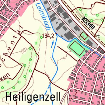 Beispiel DTK25 Rasterkarte